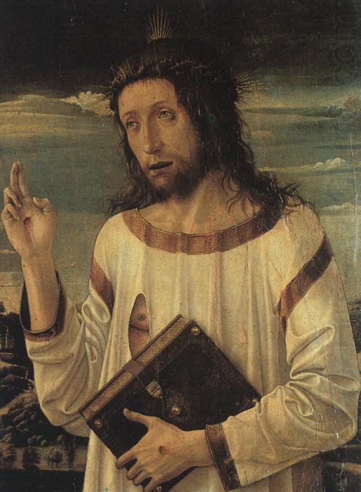 Christ's Blessing, Giovanni Bellini